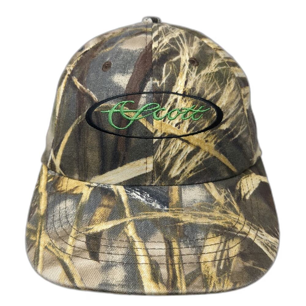 AmeriCap Scott Archery Baseball Cap Brown One Size Camo Advantage Max-4 HD Hat